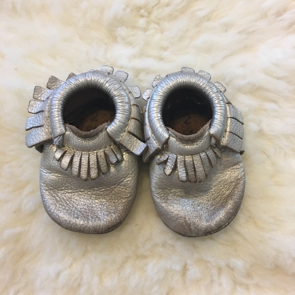 Platinum Champagne Freshly Picked Moccasins Moccs